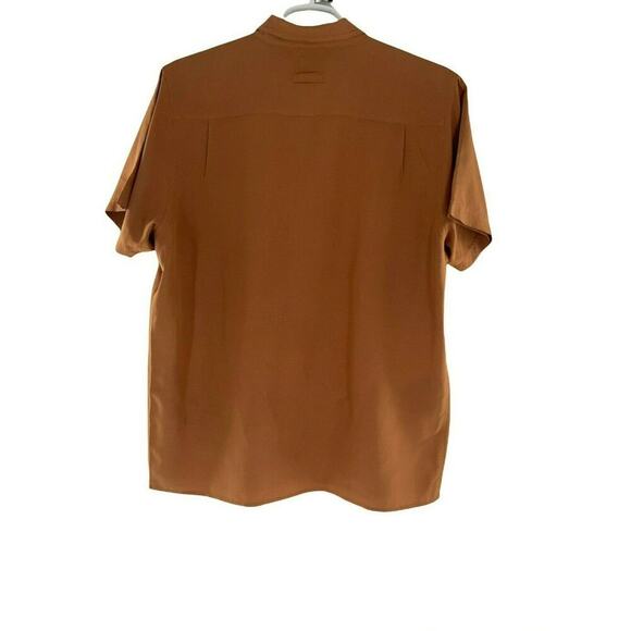 The North Face Shirt Mens XL Gingham Plaid Short Sleeve Chest Pocket Button Up - Picture 7 of 10